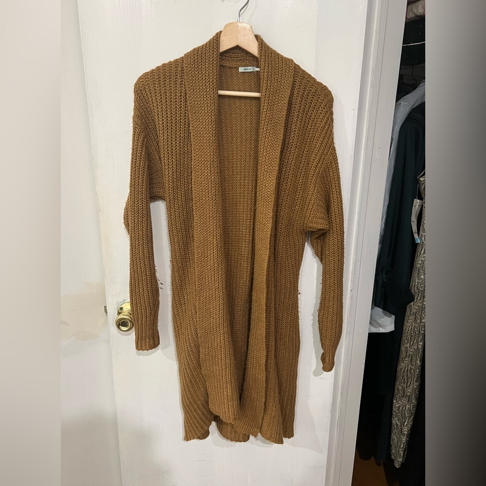 Kimchi Blue Urban Outfitters Long Amber Cardigan